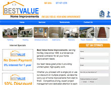 Tablet Screenshot of bestvaluehomeimprovements.com